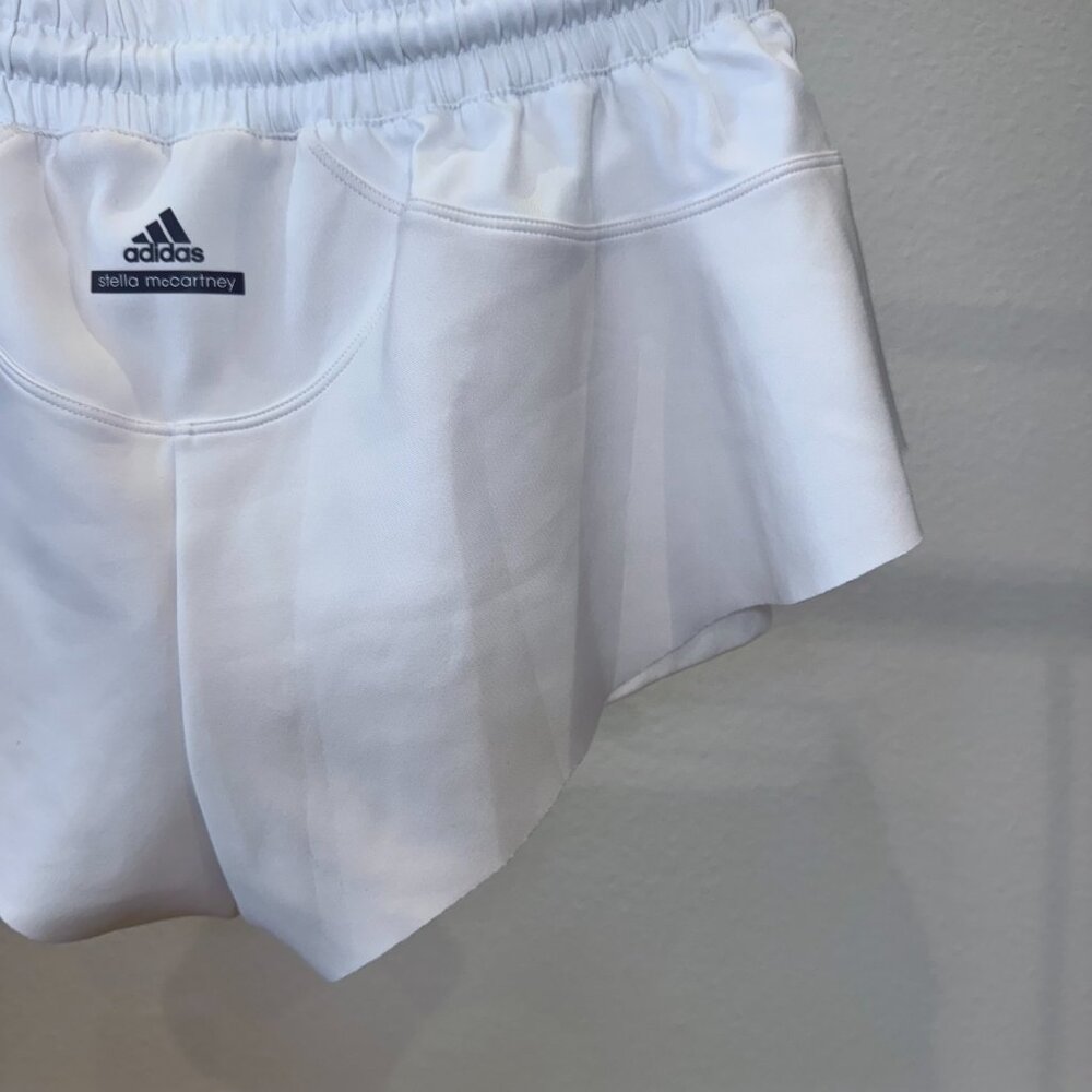 Stella McCartney x adidas Barricade Shorts • White M • Tennis Golf Pickleball • - Picture 13 of 16